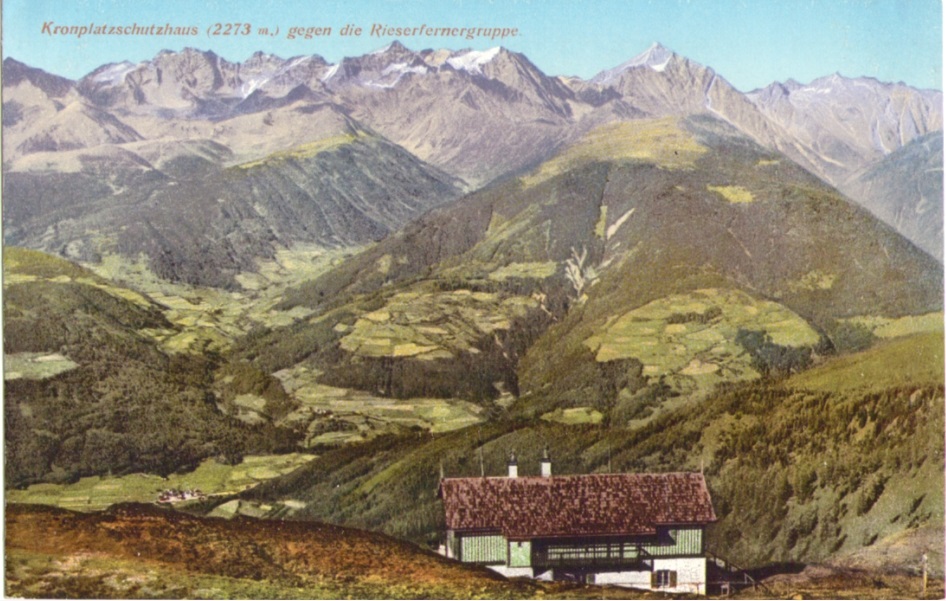 898_Brunecker Haus Kronplatz um 1910paint.jpg