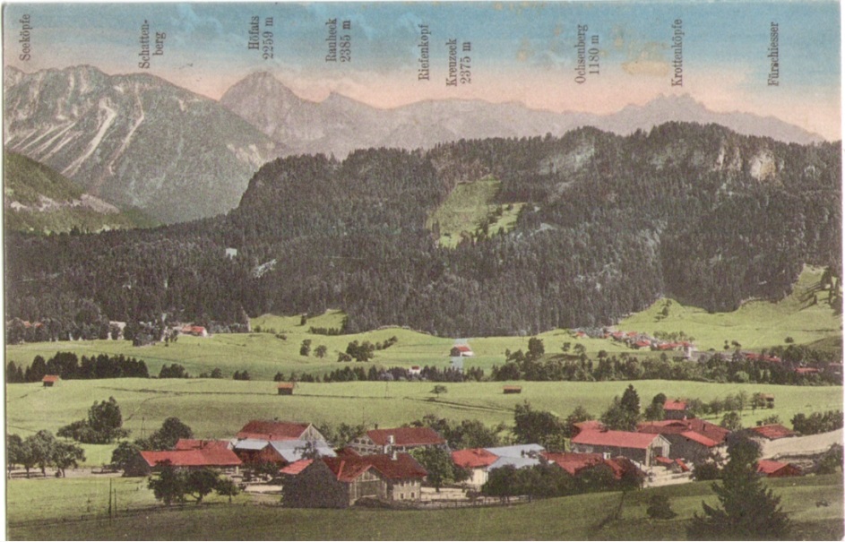 930_Sonderdorf bei Fischen um 1920paint.jpg