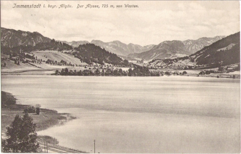 931_Alpsee von Westen um 1910paint.jpg
