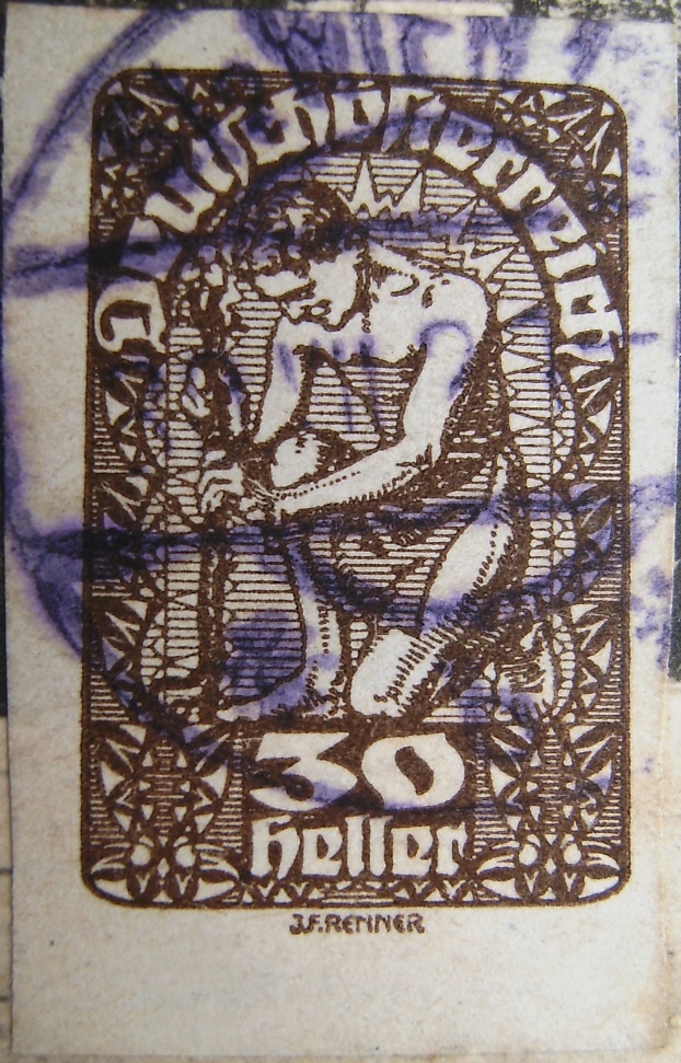 Deutschoesterreich 30 Heller braun 30_07_1921paint.jpg