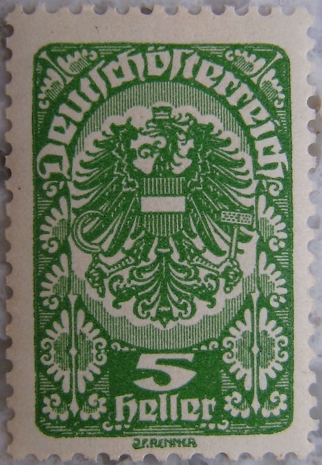 Deutschoesterreich Freimarken 1919_03 - 5 Heller gruenp.jpg