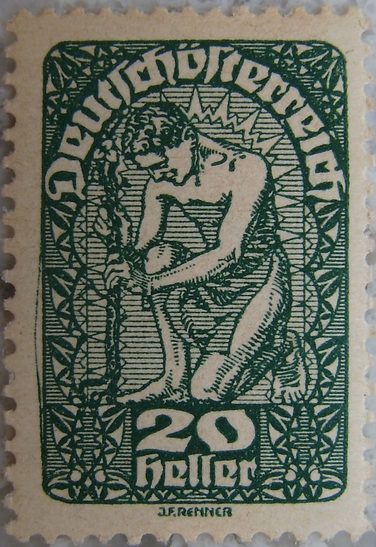 Deutschoesterreich Freimarken 1919_10 - 20 Heller dunkelgruenp.jpg