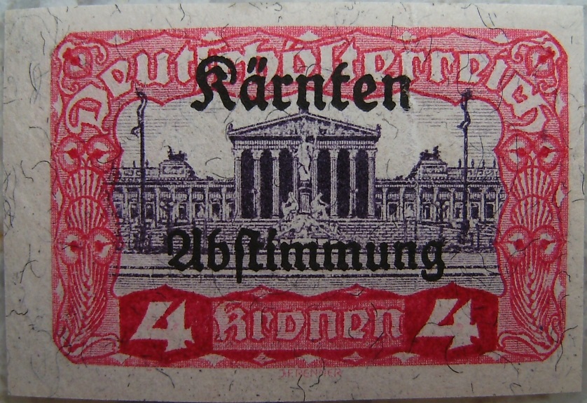 Deutschoesterreich Kaernten Abstimmung15 4 Kronenp.jpg
