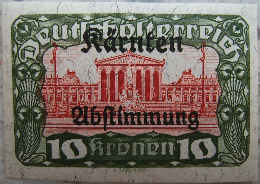 Deutschoesterreich Kaernten Abstimmung18 10 Kronenp.jpg