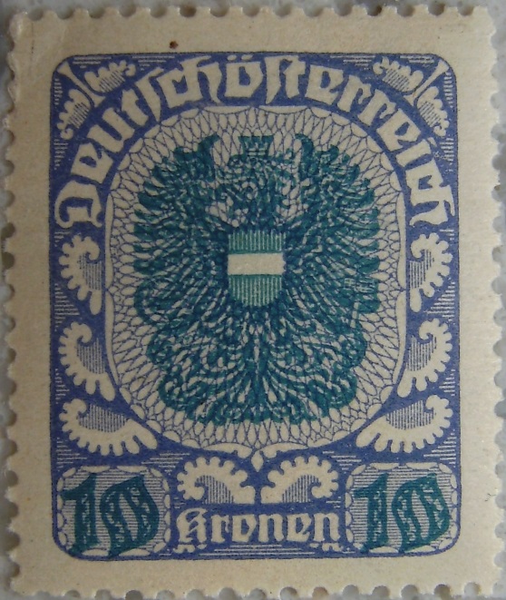 Deutschoesterreich postfrisch10 10 Kronenp.jpg
