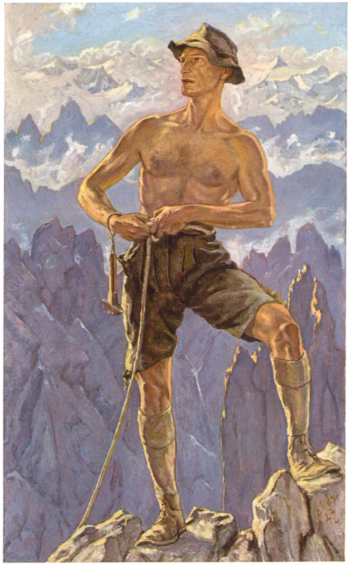 Elk Eber - Der Kletterer 1927paint.jpg