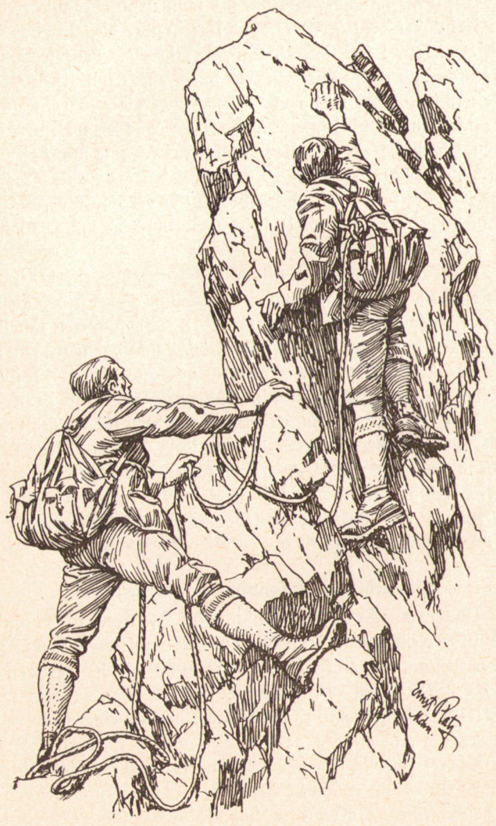 Ernst Platz 1924_14 Gratklettereip.jpg