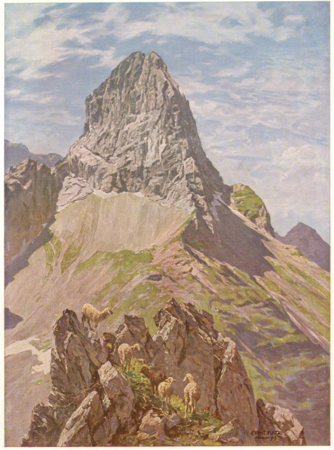 Ernst Platz - Foehnmorgen an der Lamsenspitze 1919p.jpg