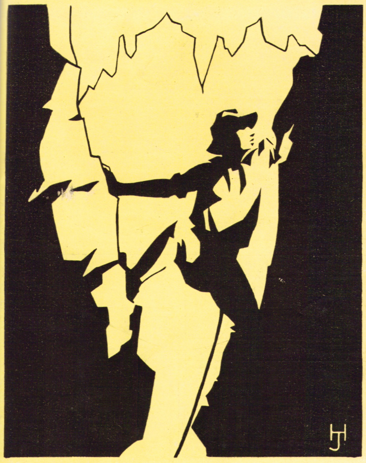 Hans Jemueller - Kletterer im Kaminpaint.jpg