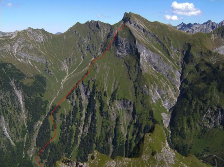 26 Himmelhorn von Kl Hoefats AnstiegNWGrat.jpg