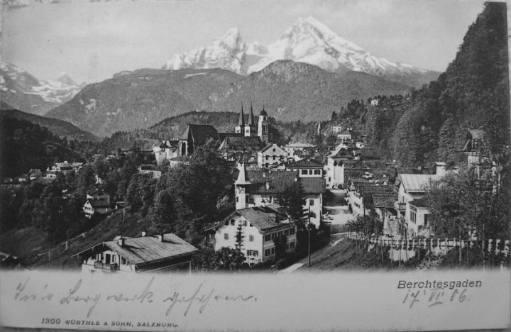 152_Berchtesgaden mit Watzmann um 1900paint.jpg