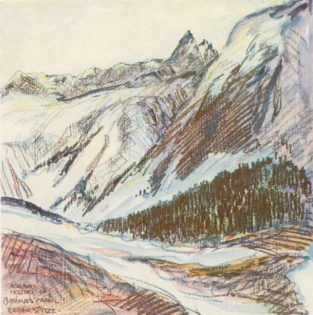 Adalbert Holzer - Gramais mit Leiterspitze 1920paint.jpg