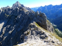 Schwere Bergtour - Großer Wilder (2.370m), Vorderer Wilder (2.240m), Kreuzkopf (2.289m), Weittalkopf (2.289m)