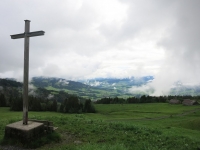 Weißenfluhkopf (1.377m), Gräsakopf (1.355m) und Hochälpelekopf (1.463m)