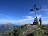 Roter Stein, Steinmannlspitze, Suwaldspitzen, Hoher Schrofen, Sonnenberg und Hönig