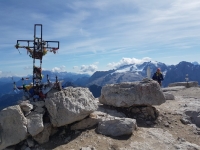 Über die Via Ferrata Cesare Piazetta auf den Piz Boé (3.152m)