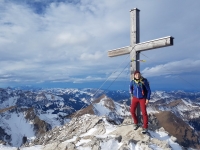 Vom Hochtannbergpass auf den Großen Widderstein (2.533m)