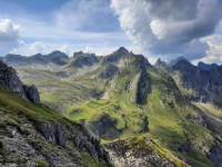 Künzelturm (2.165m) und Niedere Künzelspitze (2.156m)