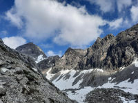 Han-Ton (VI+) am Hüttenkopf der Totalphütte