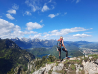 Über des Westgrat des Tegelbergs hinauf zum Branderschrofen (1.880m)