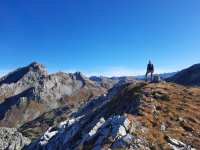 Vom Formarinsee auf Lusgrind (2.286m) und Hanflender (2.349m)