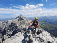 Löffelspitze (2.563m), Orgelkopf (2.530m), Orgelspitze (2.592m), Braunarlspitze (2.649m)