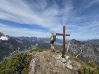 Kohlbergjoch (1.883m), Zigerstein (2.008m) und Hochjoch (2.018m)