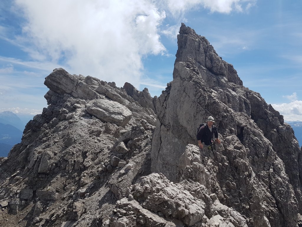 Die Überschreitung von Vorderer (2.562m) und Hinterer Platteinspitze (2.723m)