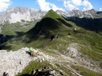 Roggspitze, Westliche und Östliche Erlispitze