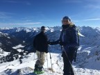 Skitour durchs Schwarzwassertal auf Steinmannl und Ochsenhofer Köpfe