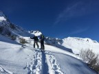 Skitour durchs Schwarzwassertal auf Steinmannl und Ochsenhofer Köpfe