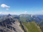 Engelspitze, Seelakopf, Schlierekopf und Rudigerkopf