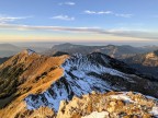 Blick in der Spätnachmittagsonne nach Norden