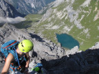 Parzinnspitze Plattenpfeiler + Südwestlicher Parzinnturm Ostkante