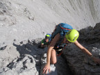 Parzinnspitze Plattenpfeiler + Südwestlicher Parzinnturm Ostkante