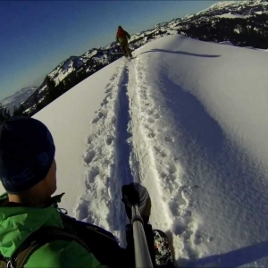 Skitour Hochschelpen und Piesenkopf - YouTube